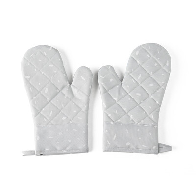 

NeillieN Home cloth gloves microwave oven gloves thick insulation gloves kitchen oven glovesSlip-proof heat-insulating gloves