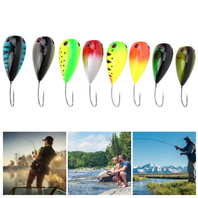 

Greensen 8pcs Lures Set Hard Bait Artificial Baits Fishing Minnow Wobblers for Fishing with Hooks