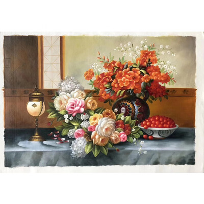 

Ou Ji Oil Painting Flowers 18118