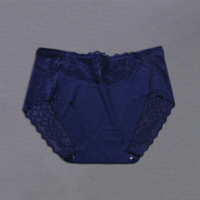 

Womens Lace Panties Sexy Mid Waist Breathable Lingerie Knickers Briefs Bikini