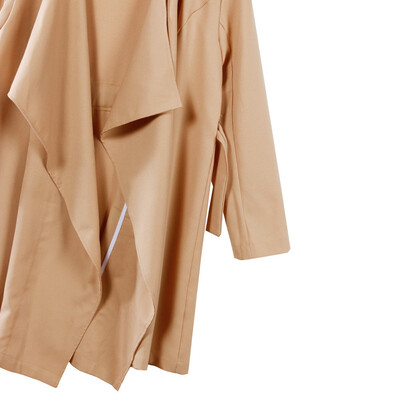 

〖Follure〗Women Loose Long Sleeve Solid Bandage Coat Tops Jacket Windbreaker Parka Outwear