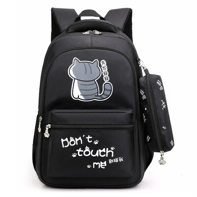 

Backpack men&women polyester oxford waterproof&wearable travel backpack large-capacity school bag