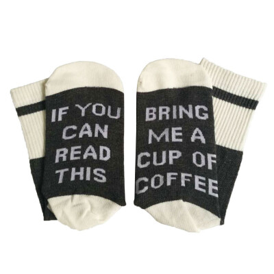 

Women Men Socks If You Can Read This Bring Me Winter Socks Christmas Gifts