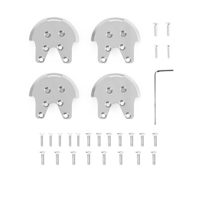 

Tailored 4x METAL Reinforcement Plate Kit Motor Mount Base Protect For DJI Phantom 3 2