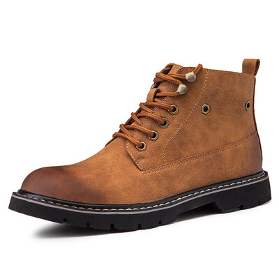 

Martin boots mens high-top tooling boots mens retro trend wild outdoor mens shoes