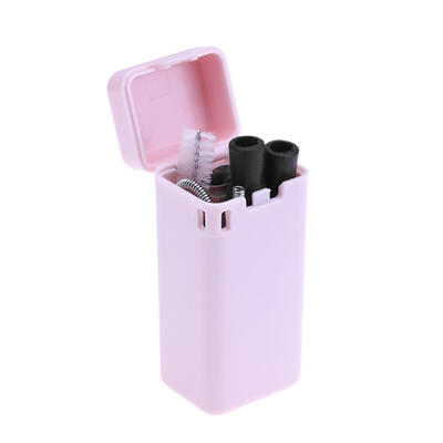 

Rust Proof Reusable Stainless Steel Folding Straw with Cleaning Brush