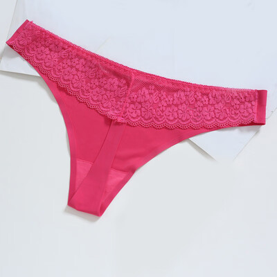 

Women Seamless Thong Sexy Low Rise Breathable Triangle Briefs Underwear Knickers