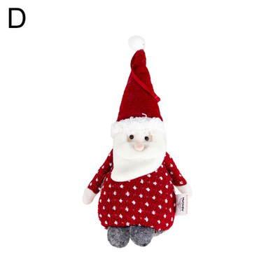 

Xmas Santa Deer Angel Doll Christmas Tree Hanging Ornament Pendant Party Decor
