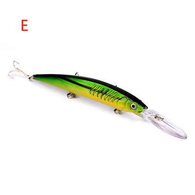 

New Hot 1 pc High Quality Fishing Bait 58 "-152cm -1255g Fishaing Bait 6 High Carbon Steel Fishing Hook Face DW-1302