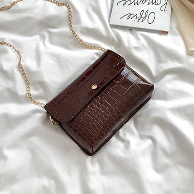 

Tailored 2019 Summer New Cross-body Bag Shoulder Bag Student Bag Crocodile Pattern Bag