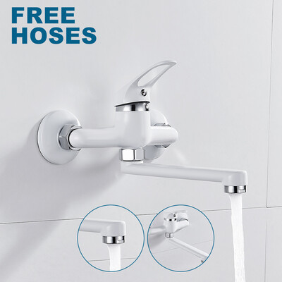 

Kitchen Faucets Chrome Kitchen Faucet Pull Out Sprayer Swivel Spout Single Hole Sink Mixer Tap