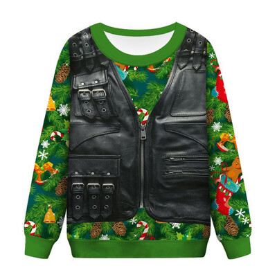 

Tailored Christmas Women Funny Print Christmas Sweatshirt Crewneck Various Design Tops