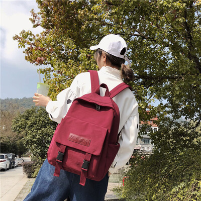 

Bf has a sense of less schoolbags female Korean version of the original ulzzang college students Mori Department hundred lap hig