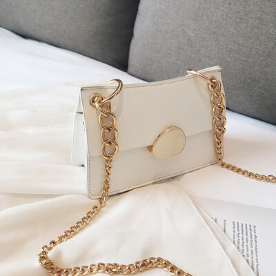 

Network celebrity foreign gas small bag new 2019 girl chain small square bag Korean version 100 lap womens bag single shoulder ba
