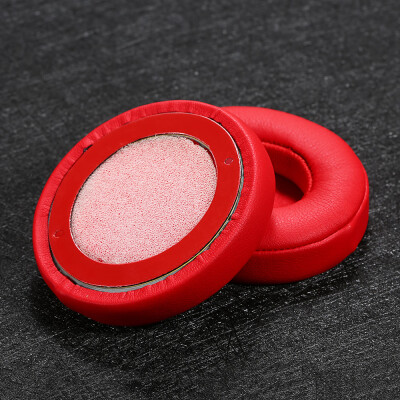 

Replacement Memory Ear Pad Protein Leather Around Ear Cups Cushion Cover for Beats SOLO 2 3 Wireless On Ear Headphone