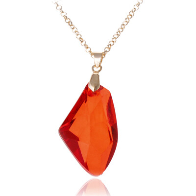 

Fashion Red Stone Necklaces For Women Pendants