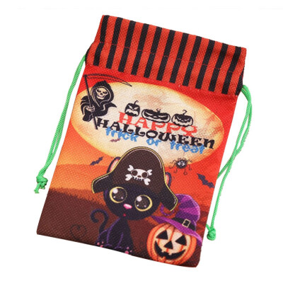 

Tote Bag Children Pumpkin Handbags Gift Bunch Mouth Candy Halloween Bag Holiday Show Drawstring Bag