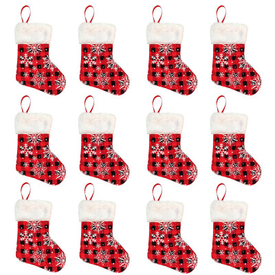 

Tailored Christmas Tree Pendant Christmas Snow Flower Socks Gift Bag