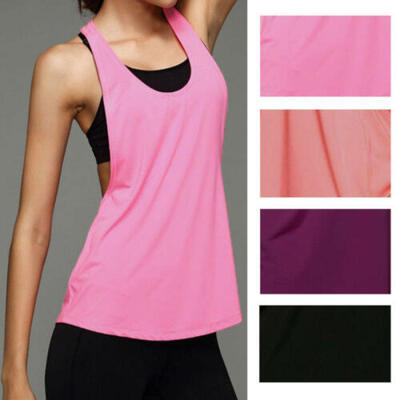 

Women Sport Gym Clothes Fitness Yoga Vest Workout Tank Top Tank Shirt