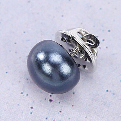 

1PC Korean Simulated Pearl Brooch Pins For Women Charm Piercing Badge Pins And Brooches Collar Jewelry Gift