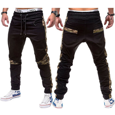 

Mens Gym Slim Fit Trousers Tracksuit Bottoms Skinny Joggers Sweat Track Pants