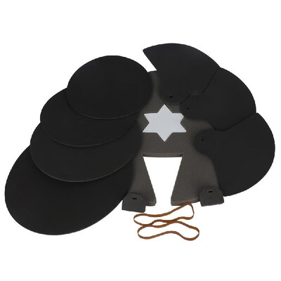 

8-Piece Drum Set Silencer Practice Pads Mute with Cymbal Mutes