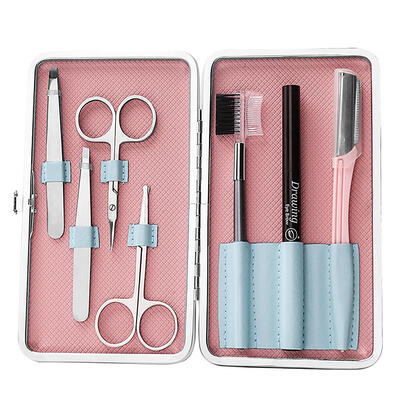 

7pcsset Women Mini Portable Eyebrow Trimmers Blades Shaver Razor Epilator