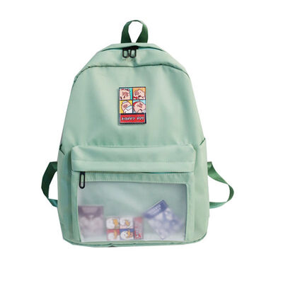 

Schoolbag female Korean version of Harajuku ulzzang high school students campus ins wind sen department simple Japanese backpack f
