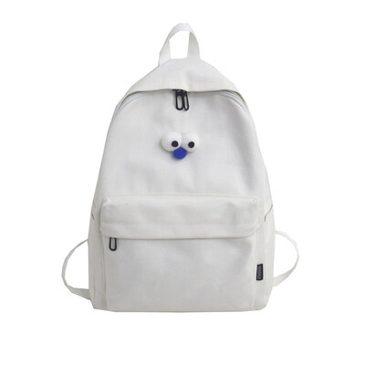 

Simple&easy-to-take double-shoulder bag womens Korean high school high school high school girls canvas day system