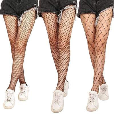 

Women Fishnet Mesh Thigh High Stockings Tights Lingerie Pantyhose Long Socks New