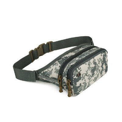 

Outdoor Sports Waist Bag Trendy & Retro 900D Oxford Tactical Camouflage Cycling Bag Small Portable Single Shoulder Chest Bag