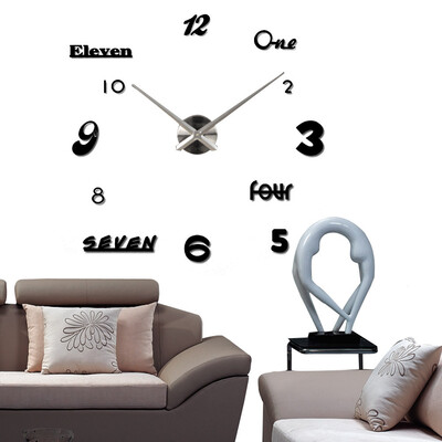 

〖Follure〗3D DIY Clock Room Interior Decoration Clock SL
