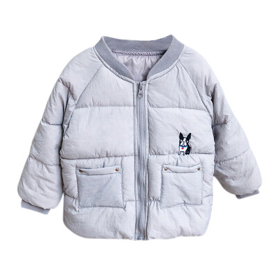 

Winter Baby Clothes Children Kids Warm Coat Baby Boy Girl Cartoon Print Long Sleeve Outerwear Clothes