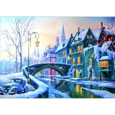 

Gobestart 5D Embroidery Paintings Rhinestone Pasted DIY Diamond Painting Cross Sti
