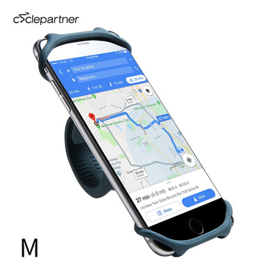 

Cyclepartner Universal Phone Mount for Bike Non-Slip Shockproof German Silicone Cellphone Bicycle Motorcycle Holder Mobile Smartph