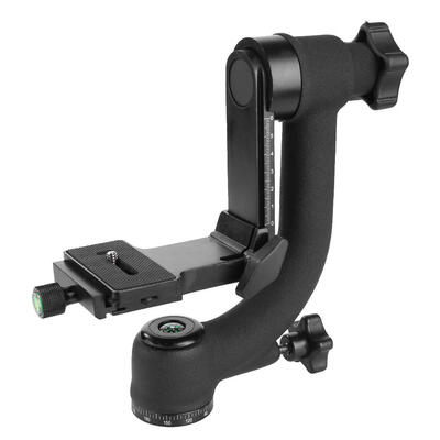 

360 Degree Panoramic Gimbal Tripod Ball Head 14 Inch Screw wQuick Release