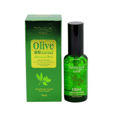 

Hair Care 50ml Multi-functional Pure Olive Argan Oil Hair Essential Oil For Dry Hair Types Hair Scalp Treatment