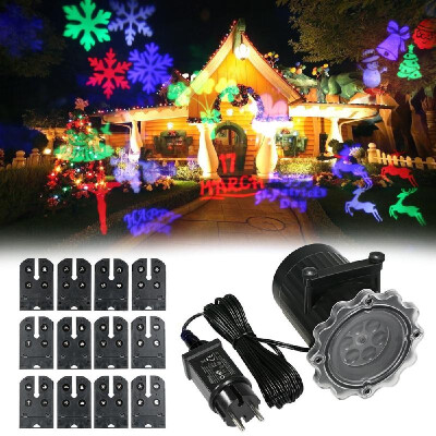 

Projection Light Animated LED Projector Light Christmas Projector Lights Halloween Projector with 6 Dynamic Animation Slides for H