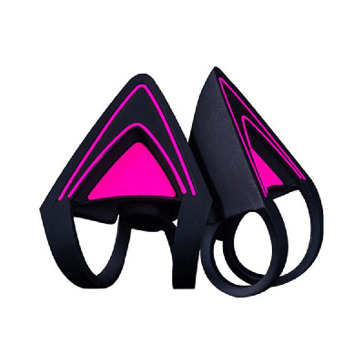 

Razer Kitty Cat Ears Attachable Accessory for Kraken Headsets Headphone Adjustable Straps Super Cute Purple