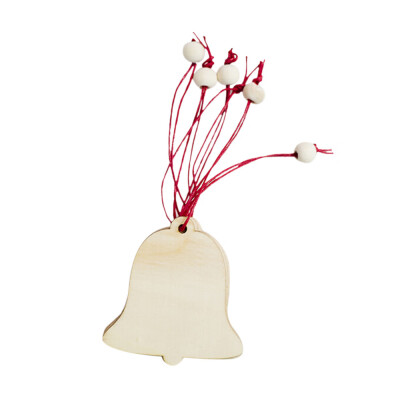

〖Follure〗6Pcs Christmas Decor Gifts Wooden Pendant Tree Ornament Party Home Hanging Decor