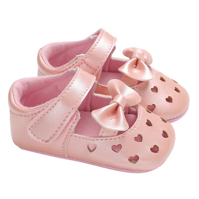 

Baby Infant Kids Girl Leather Soft Sole Crib Toddler Newborn Shoes