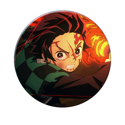

Ailin Online Demon Slayer Kimetsu no Yaiba Brooch Japanese Anime Brooches & Pins for Clothes Bags Caps&Pencil Cases