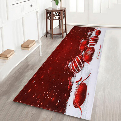 

Tailored Merry Christmas Welcome Doormats Indoor Home Carpets Decor 60x180CM