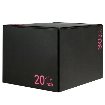 

Fitness 3 in 1 Foam Jumping Box Plyometric Box for Jump Training