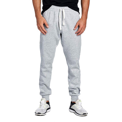 

Tailored Men Casual Jogger Sweatpants Basic Elastic Waist Solid Sport GYM Trousers