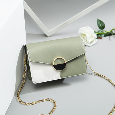 

Summer Colour chain female Korean version 100 shoulder slanting fashion texture small square bag