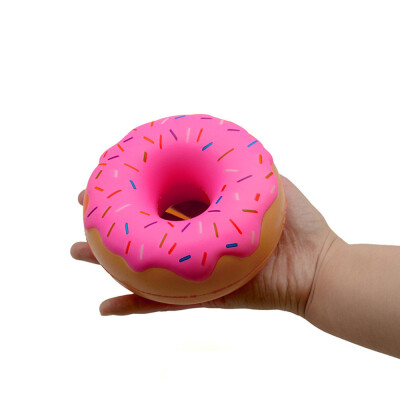 

YIWULAStress Reliever Scented Pink Doughnut Super Slow Rising Kids Squeeze Toy Gift