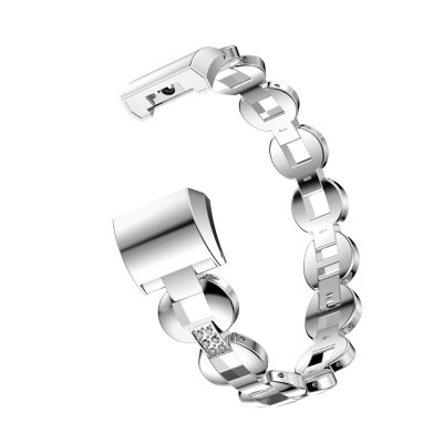 

〖Follure〗Crystal Stainless Steel Watch Band Wrist strap For Fitbit charge 2 A