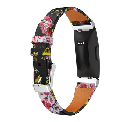

〖Follure〗Printing Leather Watch Bands Wristband Straps For Fitbit InspireInspire HR