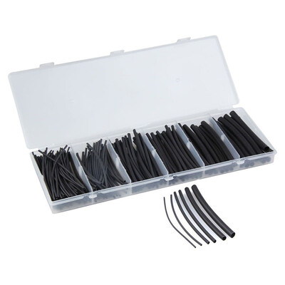 

〖Follure〗180 Pcs Heat Shrink Tubing Tube Assortment Wire Cable Insulation Sleeving Kit